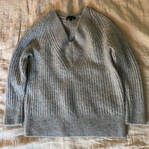 Thick grey sweater
